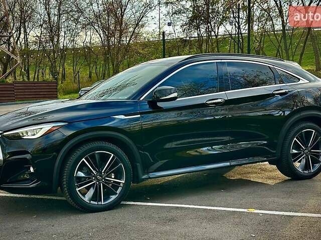 Черный Инфинити QX55, объемом двигателя 2 л и пробегом 67 тыс. км за 31900 $, фото 9 на Automoto.ua