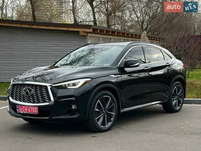 Черный Инфинити QX55, объемом двигателя 2 л и пробегом 67 тыс. км за 31900 $, фото 13 на Automoto.ua