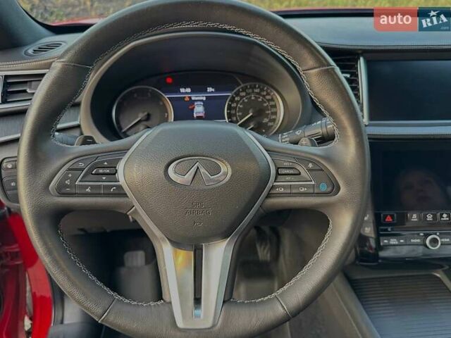 Красный Инфинити QX55, объемом двигателя 2 л и пробегом 74 тыс. км за 31800 $, фото 44 на Automoto.ua