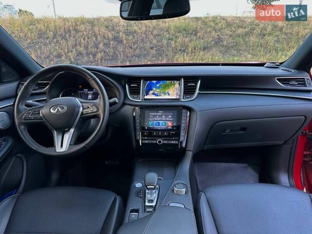 Красный Инфинити QX55, объемом двигателя 2 л и пробегом 74 тыс. км за 31800 $, фото 30 на Automoto.ua