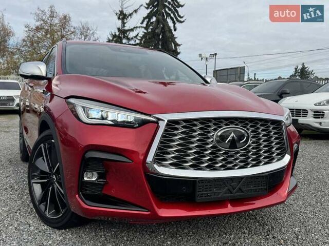 Красный Инфинити QX55, объемом двигателя 2 л и пробегом 50 тыс. км за 32900 $, фото 31 на Automoto.ua