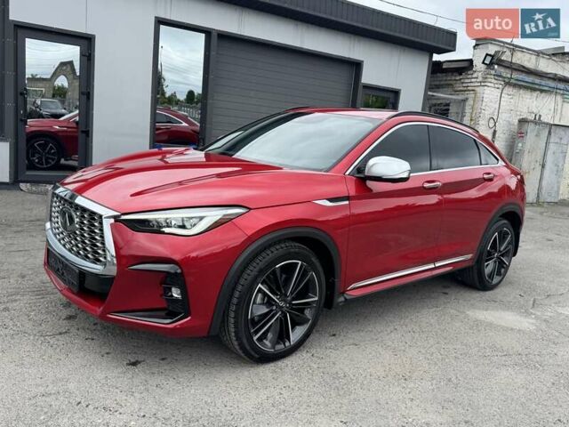 Красный Инфинити QX55, объемом двигателя 2 л и пробегом 50 тыс. км за 32900 $, фото 76 на Automoto.ua