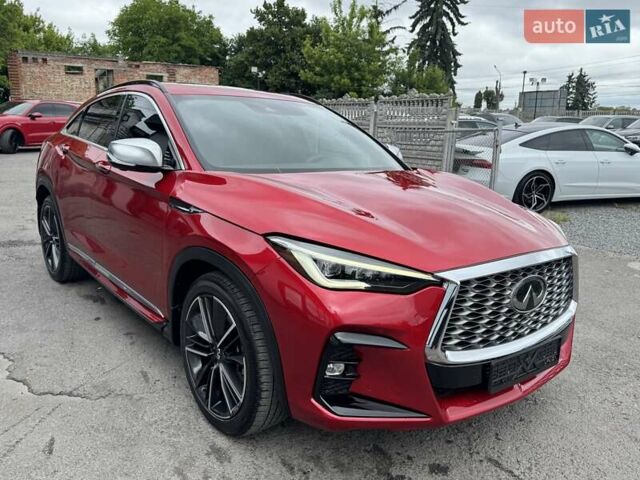 Красный Инфинити QX55, объемом двигателя 2 л и пробегом 50 тыс. км за 32900 $, фото 90 на Automoto.ua