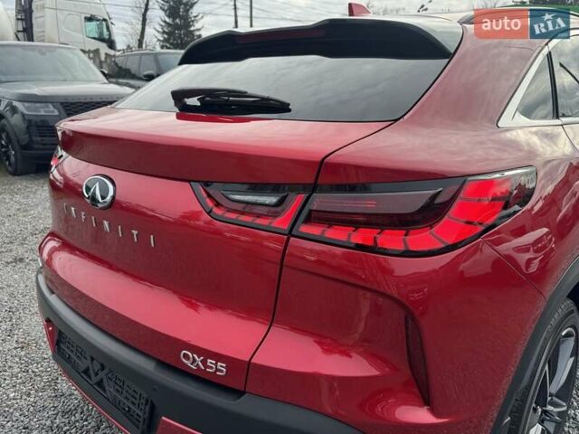 Красный Инфинити QX55, объемом двигателя 2 л и пробегом 50 тыс. км за 32900 $, фото 61 на Automoto.ua