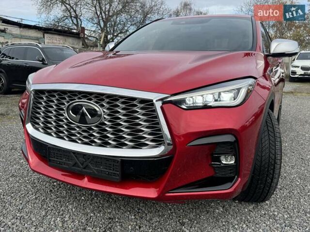 Красный Инфинити QX55, объемом двигателя 2 л и пробегом 50 тыс. км за 32900 $, фото 24 на Automoto.ua