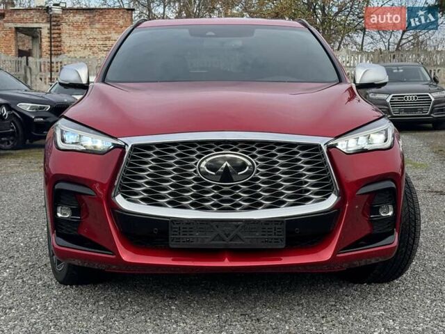 Красный Инфинити QX55, объемом двигателя 2 л и пробегом 50 тыс. км за 32900 $, фото 21 на Automoto.ua