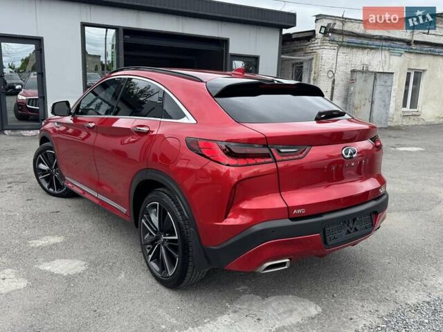 Красный Инфинити QX55, объемом двигателя 2 л и пробегом 50 тыс. км за 32900 $, фото 32 на Automoto.ua