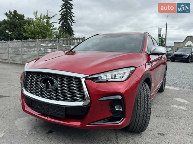 Красный Инфинити QX55, объемом двигателя 2 л и пробегом 50 тыс. км за 32900 $, фото 43 на Automoto.ua
