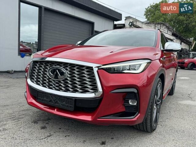 Красный Инфинити QX55, объемом двигателя 2 л и пробегом 50 тыс. км за 32900 $, фото 77 на Automoto.ua
