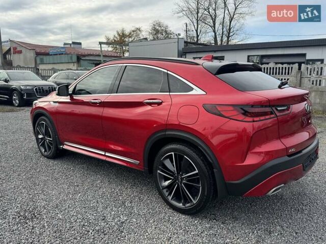 Красный Инфинити QX55, объемом двигателя 2 л и пробегом 50 тыс. км за 32900 $, фото 69 на Automoto.ua
