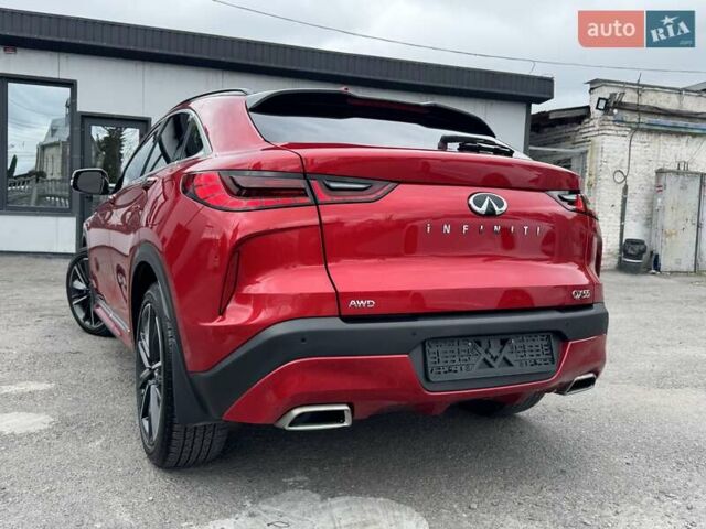 Красный Инфинити QX55, объемом двигателя 2 л и пробегом 50 тыс. км за 32900 $, фото 29 на Automoto.ua