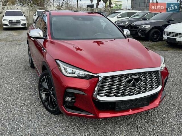 Красный Инфинити QX55, объемом двигателя 2 л и пробегом 50 тыс. км за 32900 $, фото 32 на Automoto.ua
