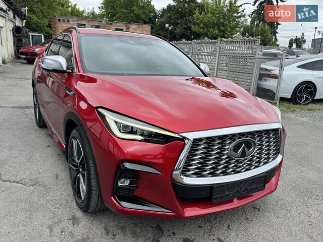 Красный Инфинити QX55, объемом двигателя 2 л и пробегом 50 тыс. км за 32900 $, фото 86 на Automoto.ua