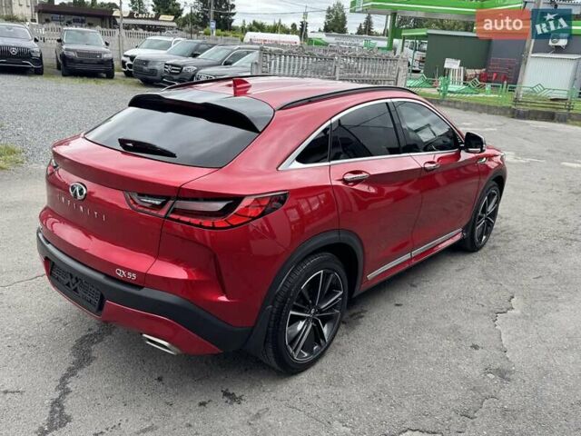 Красный Инфинити QX55, объемом двигателя 2 л и пробегом 50 тыс. км за 32900 $, фото 60 на Automoto.ua
