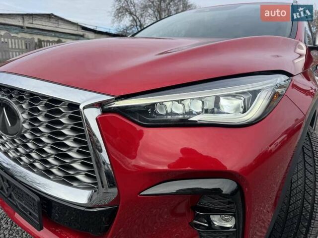 Красный Инфинити QX55, объемом двигателя 2 л и пробегом 50 тыс. км за 32900 $, фото 29 на Automoto.ua