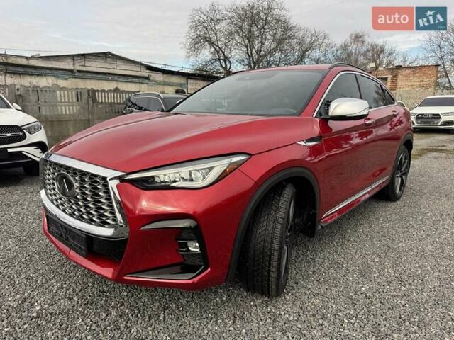 Красный Инфинити QX55, объемом двигателя 2 л и пробегом 50 тыс. км за 32900 $, фото 27 на Automoto.ua