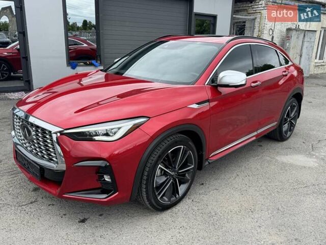 Красный Инфинити QX55, объемом двигателя 2 л и пробегом 50 тыс. км за 32900 $, фото 75 на Automoto.ua