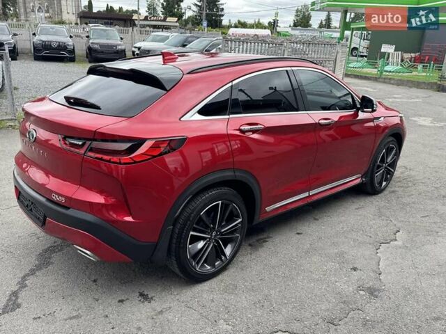 Красный Инфинити QX55, объемом двигателя 2 л и пробегом 50 тыс. км за 32900 $, фото 59 на Automoto.ua