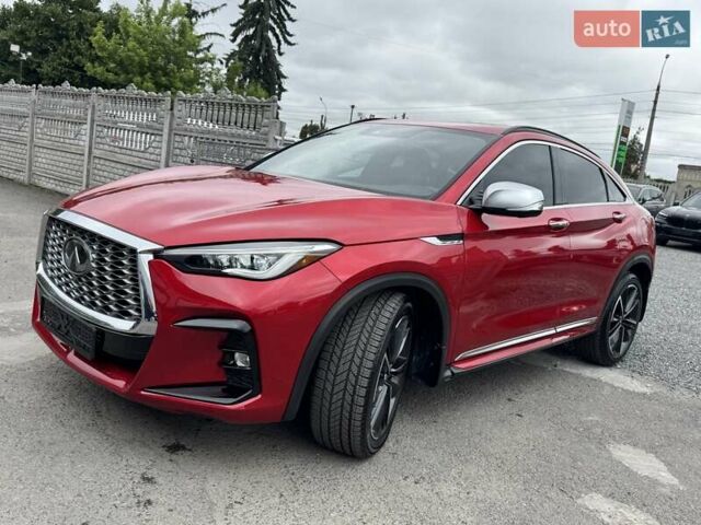 Красный Инфинити QX55, объемом двигателя 2 л и пробегом 50 тыс. км за 32900 $, фото 14 на Automoto.ua