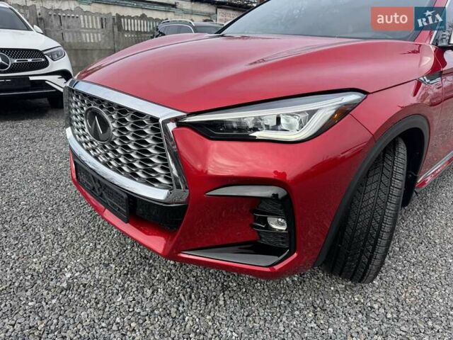 Красный Инфинити QX55, объемом двигателя 2 л и пробегом 50 тыс. км за 32900 $, фото 17 на Automoto.ua
