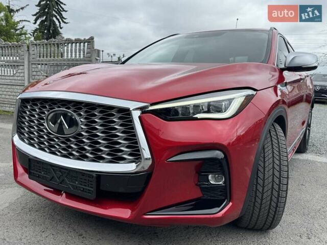 Красный Инфинити QX55, объемом двигателя 2 л и пробегом 50 тыс. км за 32900 $, фото 13 на Automoto.ua