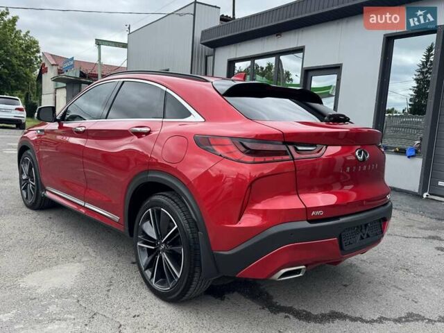 Красный Инфинити QX55, объемом двигателя 2 л и пробегом 50 тыс. км за 32900 $, фото 70 на Automoto.ua