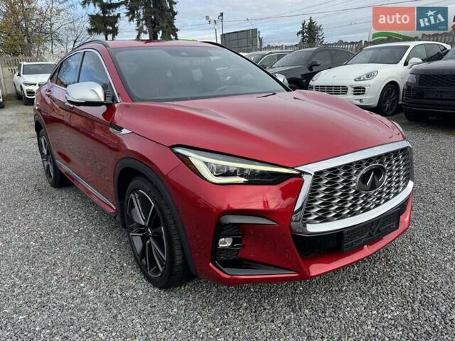 Красный Инфинити QX55, объемом двигателя 2 л и пробегом 50 тыс. км за 32900 $, фото 88 на Automoto.ua