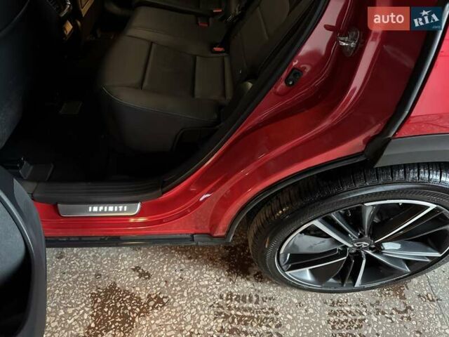 Красный Инфинити QX55, объемом двигателя 2 л и пробегом 50 тыс. км за 32900 $, фото 7 на Automoto.ua
