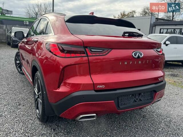 Красный Инфинити QX55, объемом двигателя 2 л и пробегом 50 тыс. км за 32900 $, фото 63 на Automoto.ua