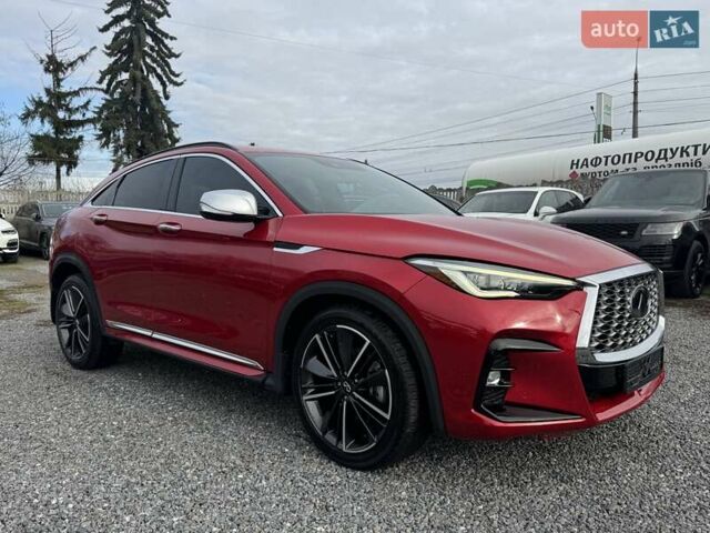 Красный Инфинити QX55, объемом двигателя 2 л и пробегом 50 тыс. км за 32900 $, фото 80 на Automoto.ua