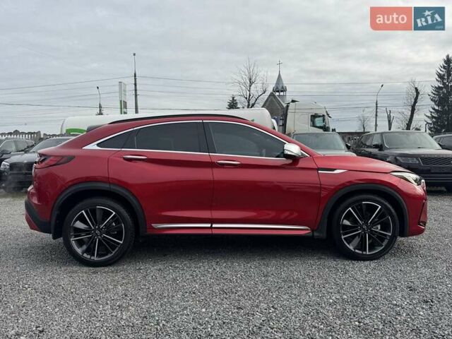 Красный Инфинити QX55, объемом двигателя 2 л и пробегом 50 тыс. км за 32900 $, фото 77 на Automoto.ua