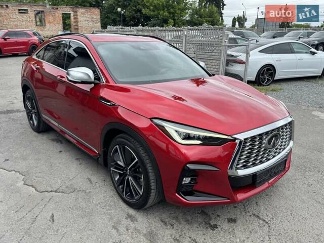 Красный Инфинити QX55, объемом двигателя 2 л и пробегом 50 тыс. км за 32900 $, фото 91 на Automoto.ua