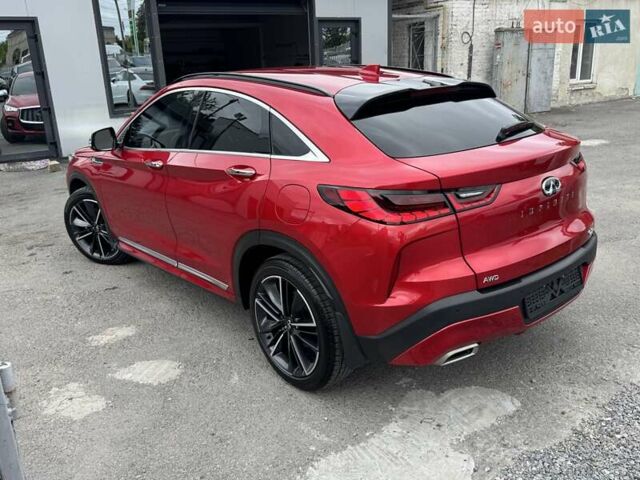 Красный Инфинити QX55, объемом двигателя 2 л и пробегом 50 тыс. км за 32900 $, фото 31 на Automoto.ua