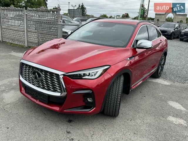 Красный Инфинити QX55, объемом двигателя 2 л и пробегом 50 тыс. км за 32900 $, фото 16 на Automoto.ua