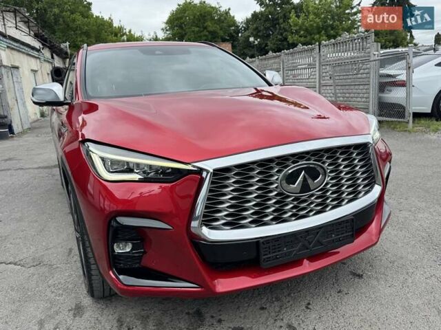 Красный Инфинити QX55, объемом двигателя 2 л и пробегом 50 тыс. км за 32900 $, фото 84 на Automoto.ua