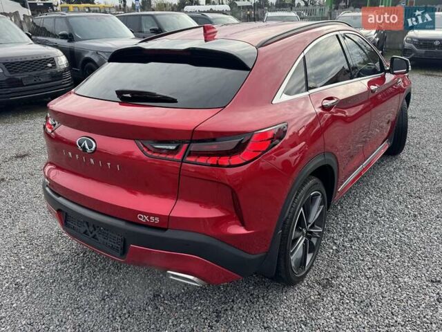 Красный Инфинити QX55, объемом двигателя 2 л и пробегом 50 тыс. км за 32900 $, фото 59 на Automoto.ua