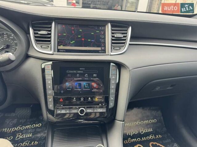 Красный Инфинити QX55, объемом двигателя 2 л и пробегом 50 тыс. км за 32900 $, фото 100 на Automoto.ua