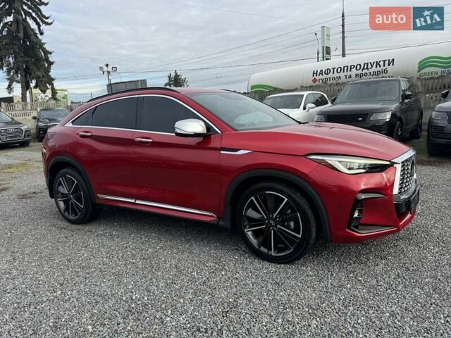 Красный Инфинити QX55, объемом двигателя 2 л и пробегом 50 тыс. км за 32900 $, фото 79 на Automoto.ua