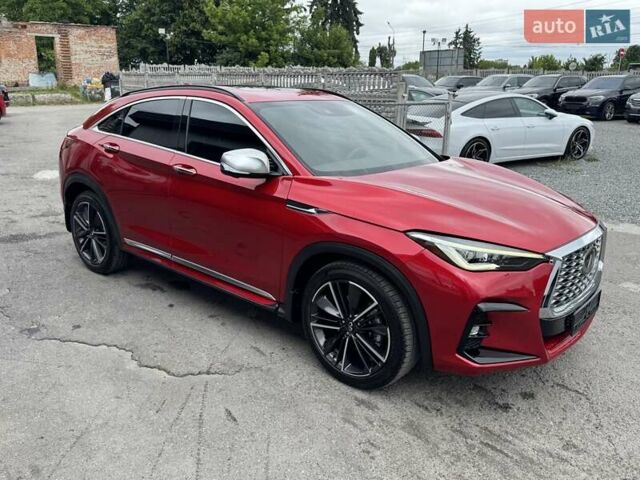 Красный Инфинити QX55, объемом двигателя 2 л и пробегом 50 тыс. км за 32900 $, фото 92 на Automoto.ua