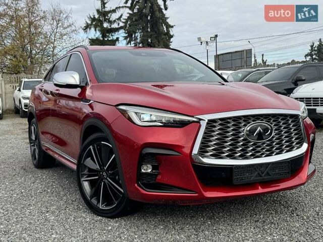 Красный Инфинити QX55, объемом двигателя 2 л и пробегом 50 тыс. км за 32900 $, фото 13 на Automoto.ua