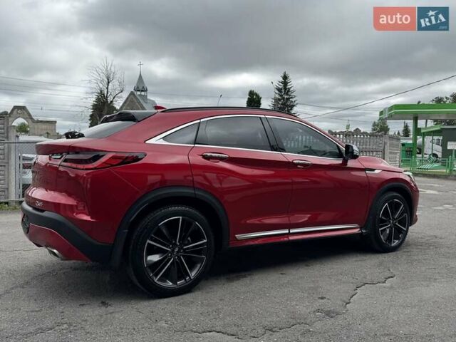 Красный Инфинити QX55, объемом двигателя 2 л и пробегом 50 тыс. км за 32900 $, фото 96 на Automoto.ua