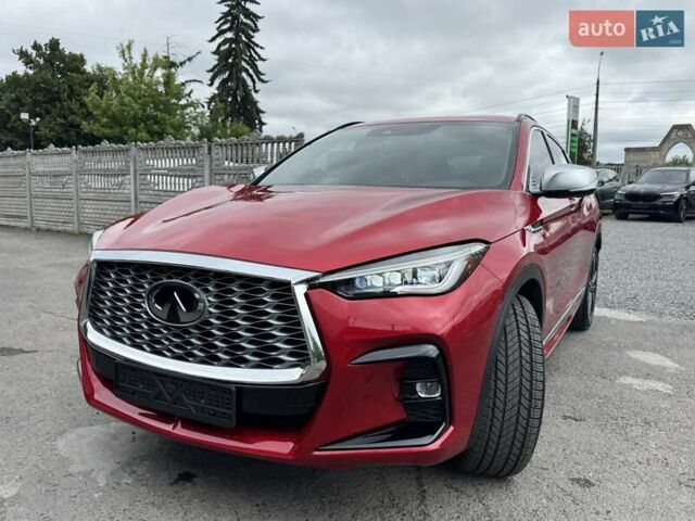 Красный Инфинити QX55, объемом двигателя 2 л и пробегом 50 тыс. км за 32900 $, фото 42 на Automoto.ua