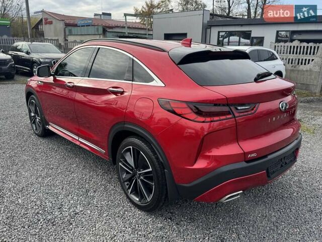 Красный Инфинити QX55, объемом двигателя 2 л и пробегом 50 тыс. км за 32900 $, фото 71 на Automoto.ua