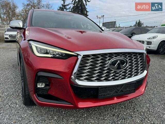 Красный Инфинити QX55, объемом двигателя 2 л и пробегом 50 тыс. км за 32900 $, фото 86 на Automoto.ua