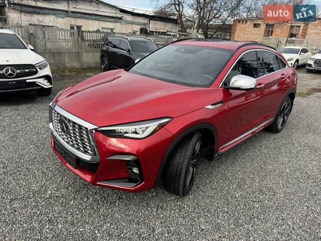 Красный Инфинити QX55, объемом двигателя 2 л и пробегом 50 тыс. км за 32900 $, фото 26 на Automoto.ua
