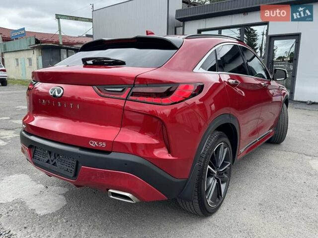 Красный Инфинити QX55, объемом двигателя 2 л и пробегом 50 тыс. км за 32900 $, фото 33 на Automoto.ua