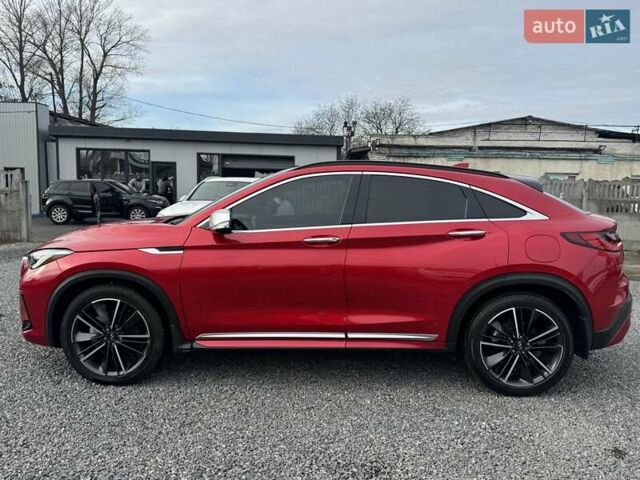 Красный Инфинити QX55, объемом двигателя 2 л и пробегом 50 тыс. км за 32900 $, фото 68 на Automoto.ua