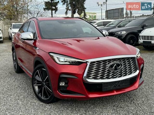 Красный Инфинити QX55, объемом двигателя 2 л и пробегом 50 тыс. км за 32900 $, фото 14 на Automoto.ua