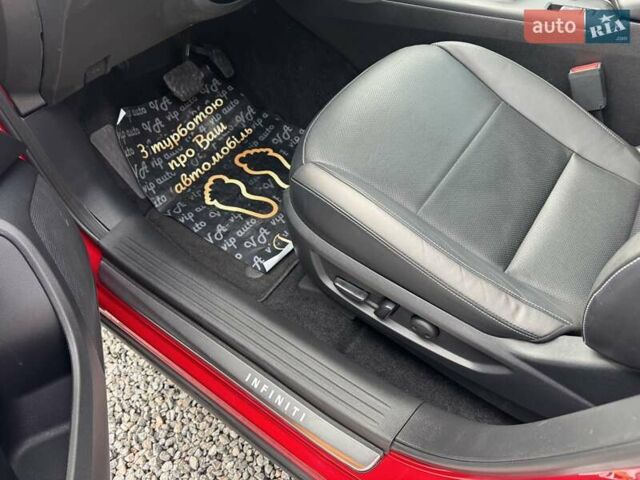 Красный Инфинити QX55, объемом двигателя 2 л и пробегом 50 тыс. км за 32900 $, фото 18 на Automoto.ua