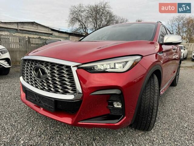 Красный Инфинити QX55, объемом двигателя 2 л и пробегом 50 тыс. км за 32900 $, фото 28 на Automoto.ua
